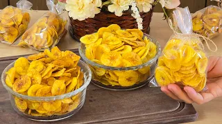 2 SABORES DE BANANA CHIPS! PETISCO SEM TRIGO MUITO FÁCIL DE FAZER