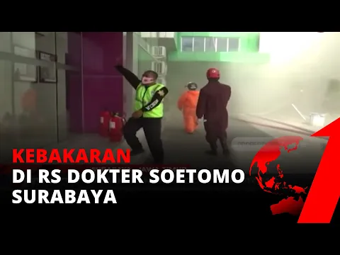 RS dr. Soetomo Surabaya Terbakar, Puluhan Karyawan dan Penghuni RS Panik | tvOne