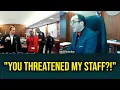 Judge FURIOUS That Man Threatened His Court Staff