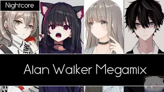 Download Nightcore ᐷ Alan Walker Megamix く MP3