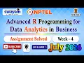 Advanced R Programming for Data Analytics in Business Week 4 Assignment