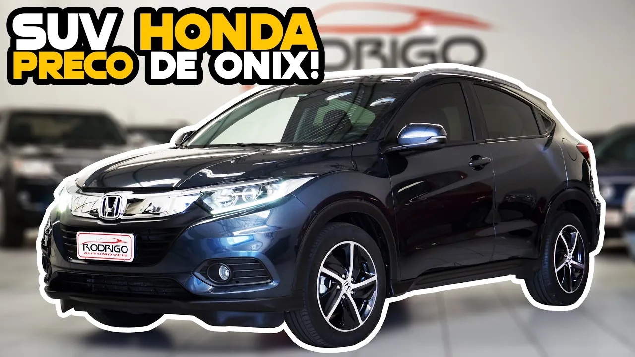 UM SUV DA HONDA POR PREÇO DE ONIX 0KM! Andei na HR-V EXL Única DONA da Rodrigo Automóveis!