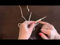 Tutorial Alternating Cable Cast On and Bind Off extended version