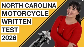 North Carolina Motorcycle Written Test 2026 50 Questions with Explained Answers