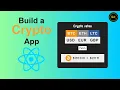 Build a Crypto app with React Chrome extension with React part