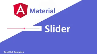 Angular Material Slider Angular Material Tutorial 24