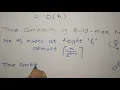Heap Sort time complexity