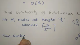 Heap Sort time complexity