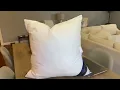 Siluvia 24x24 Pillow Inserts Decorative 24 Pillow Inserts Square Interior Sofa Pillow Review