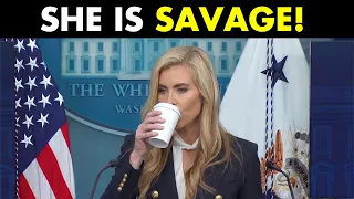 Trump’s New Press Secretary DESTROYS the Media LIVE — They WEREN’T READY!