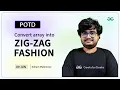 POTD - 2024 Convert Array into Zig-Zag Fashion Problem of the Day GeeksforGeeks Practice