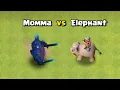New Elephant Rider vs Momma vs Guardian vs Hero Clash of Clans