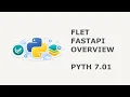 28 Full-Stack Python Flet FastAPI Integration - PYTH 7 01