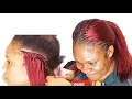 FISH BONE FEEDIN CORNROW Detailed Tutorial