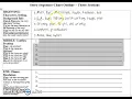 IEW Story Sequence Chart Outline