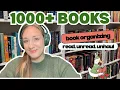 My 1 000 Book Organization Reset Read Unread Unhaul