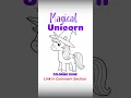 Magical Unicorn Coloring Book 50 Fun And Cute Unicorn Pages For Girls And Boys To Color And Enjoy 3