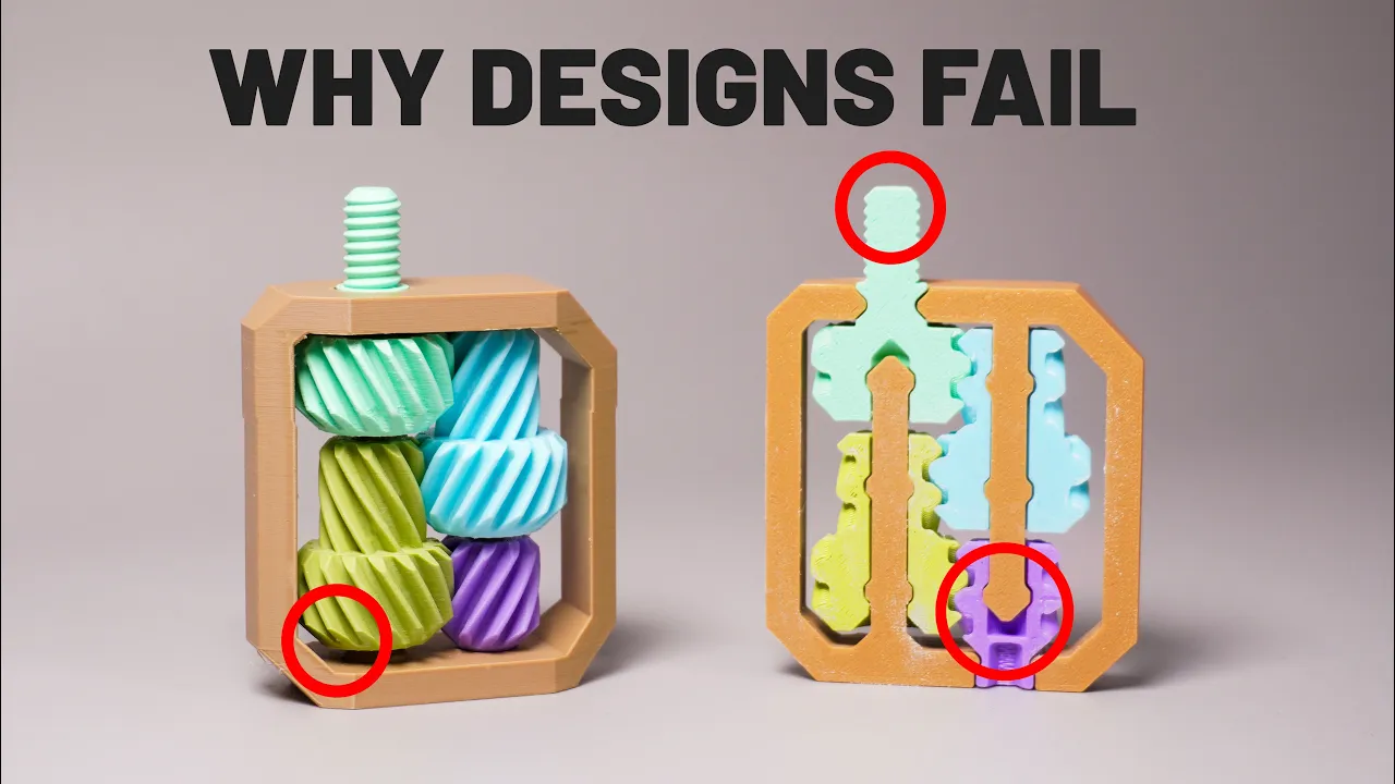 4 Keys to Make Your 3D Printed Mechanisms Work First Time