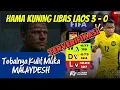 Download Lagu #432 Ketebalan Kulit Muka Malaydesh TERVERIVIKASI : HAMA KUNING Bantai Laos 3-0