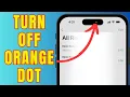 Download Lagu How to Turn off Orange Microphone on iPhone 16, 15, 14, 13