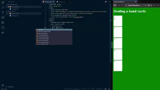 Arranging the Numbers on the Card - HTML CSS and JavaScript from Null