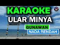 Download Lagu KARAOKE || ULAR MINYA || NADA RENDAH - MANADO - GUNAWAN || KARAOKE 88