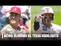 Alabama vs Texas Full Game Highlights Men s College World Series