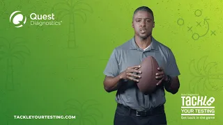 Tackle Your Testing in Florida with Warrick Dunn and Quest Diagnostics