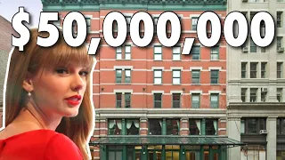 Taylor Swift S 50 Million Tribeca Home NYC Celebrity Homes 