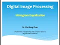 CSCI453 553 Concept of Histogram Equalization