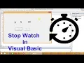 stopwatch program in visual basic