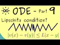 Ordinary Differential Equations 9 Lipschitz Continuity