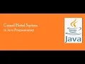 Hotel Management System in Java in Malay Object Oriented Programming Project