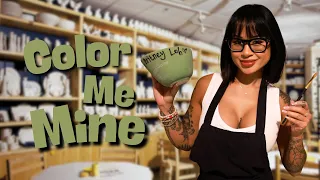 Creative Pottery Painting at Color Me Mine