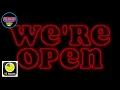 We re Open Neon Sign - 10 Hours
