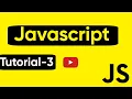JavaScript Tutorials for Beginners in Hindi different types of Operators in JS session 3
