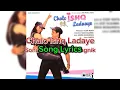 Lagu Song Lyrics | Chalo Ishq Ladaaye | Chalo Ishq Ladaaye | Sonu Nigam, Alka Yagnik |