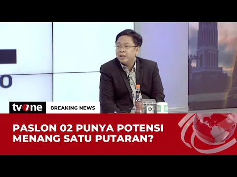 Disebut Paslon 02 Bisa Menang 1 Putaran, Apa Alasannya?