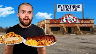I ate at Abandoned Restaurant Chains for 96 HOURS