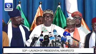 SDP launches Presidential Manifesto | LIVE