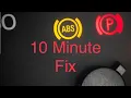 GMC BRAKE WARNING LIGHTS - FAST EASY FIX