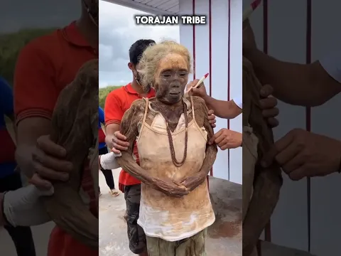 Why do tribes in Indonesia keep mummies?