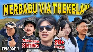 RAME BANGET🤣⁉️ MERBABU Bareng Teman” Konten Kreator🌋 Total Hampir 30 Orang🤩 (via Thekelan Part 1)