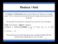 Functional Programming - Reduce fold