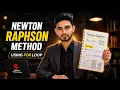 Newton Raphson Method Using For Loop Wolfram Mathematica Lecture 8 Part 2