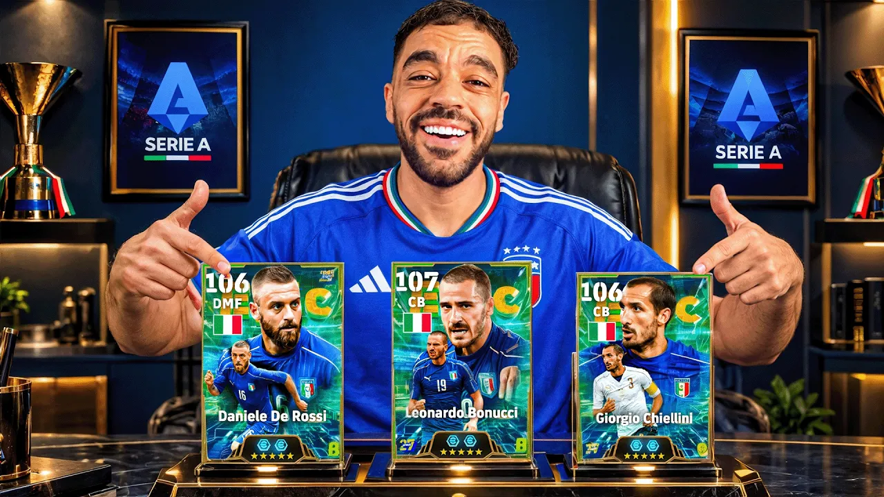 فتحت بكج ثلاثي ايطاليا الجديد🤯اللعب النظيف انتهى🔥 |efootbal 2027