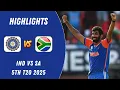 India vs South Africa 5th T20 Highlights 2025 | Ind vs SA