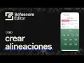 Sofascore Editor tutorial Como crear alineaciones