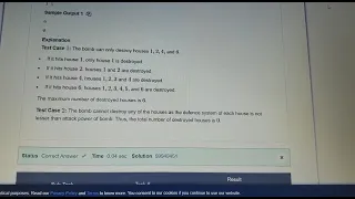 Bomb the base codeshef solution