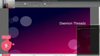 Curso Python - Daemon Threads
